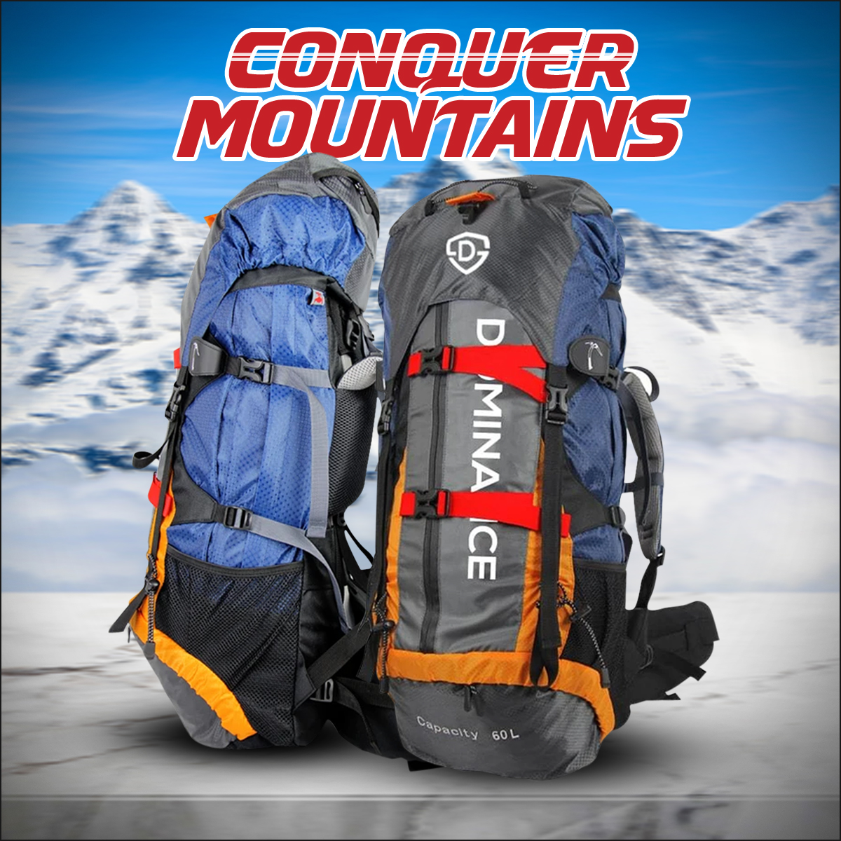 60L Trekking Backpack